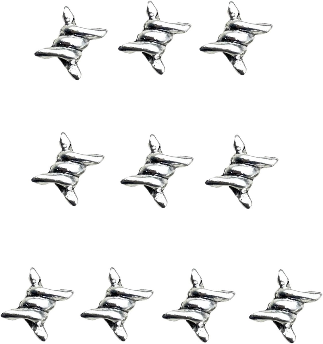 10 stuks doe-het-zelf draaddoorn knoop schoenveter bedels, schoenveter gesp hanger voor sambas, schoenveters decoratieve accessroies voor vrouwen mannen sneakers, laarzen, schoenen bedels