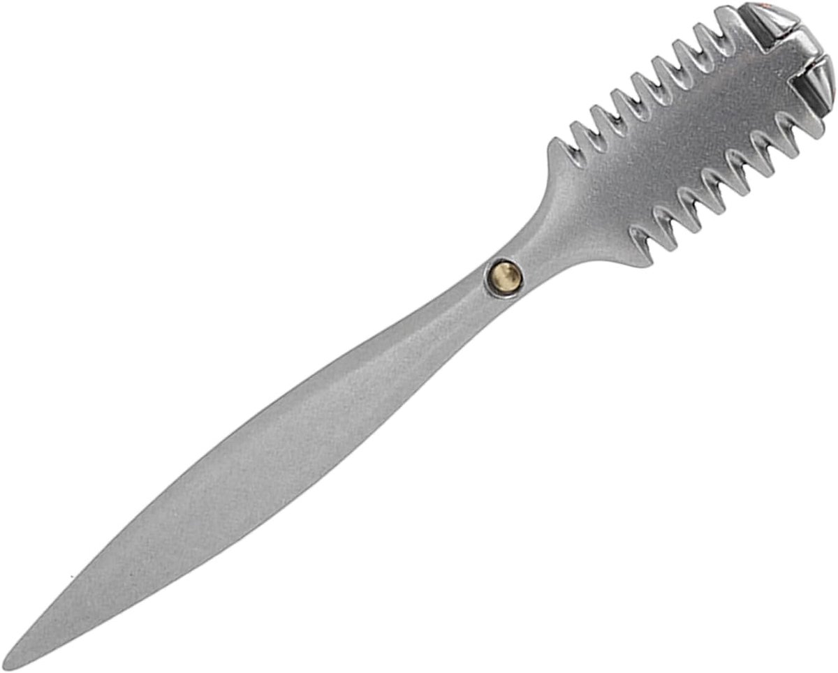 Kam Dubbelzijdige Metalen Handmatige Snij Kam voor Kapper Kapsalon