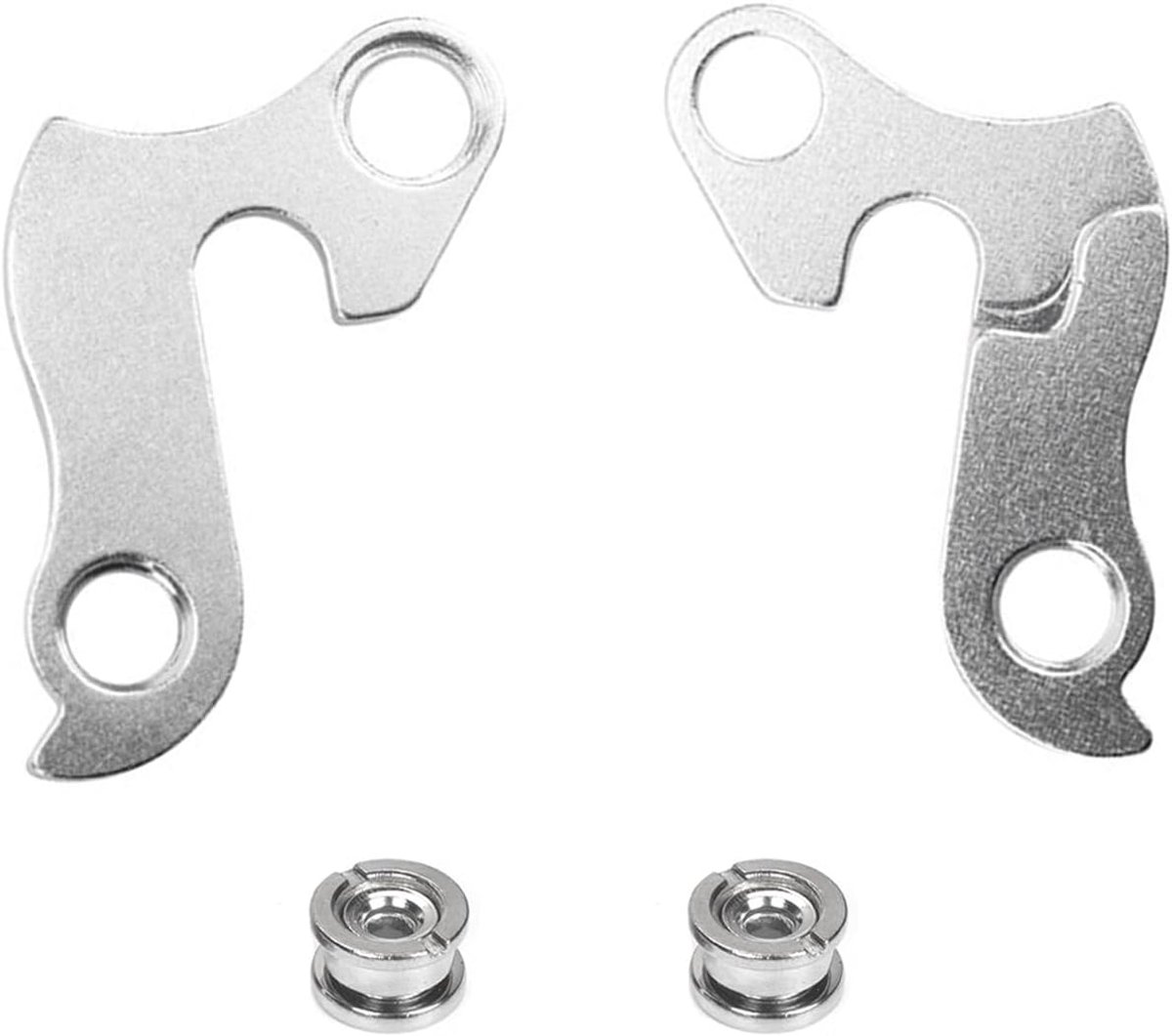 2 stuks legering achterderailleurhanger 25 - transmissie staarthaak vervanging compatibel met Diamondback, Bianchi, BMC, Canyon, Cube, Fuji, Ghost, Marin, Orbea, en meer MTB & racefietsen