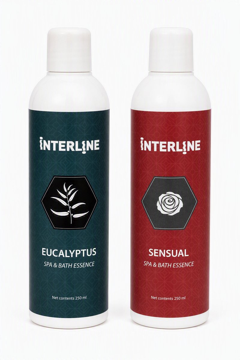 Interline spa geur Eucalyptus & Sensual - 2 x 250 ml - Combideal