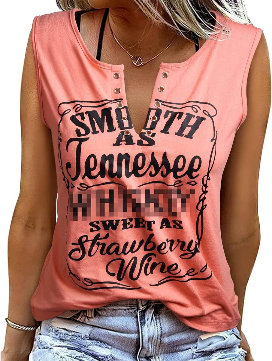 heekpek Vrouwen Vest Tops V-hals Casual Zomer Tee Tops Mouwloos Katoen Grafische Print Dames Vesten Tank Tops