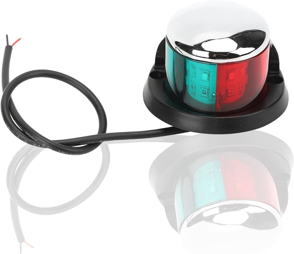 LED Navigatie Lichten voor Boten, Draagbare 12 V Yacht Rood Groen Signaal Lamp Pontons Schip Boog Licht