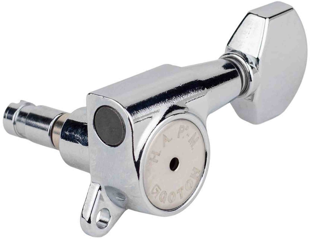 Gotoh GTH13922 SG381 stemmechanieken met HAPM and 07 knoppen, 6L, chroom