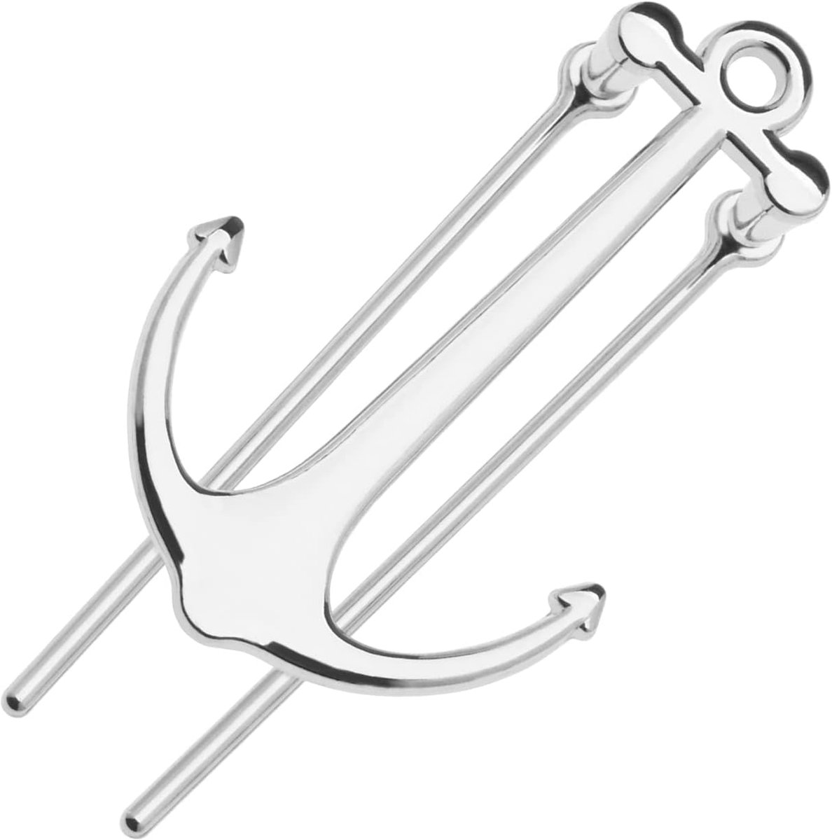 2 STKS Anker Bladwijzers Creatieve Metalen Pagina Houder Boek Houder Lezen Assistent Helper Voor Studenten Leraar School Kantoorbenodigdheden Zilver