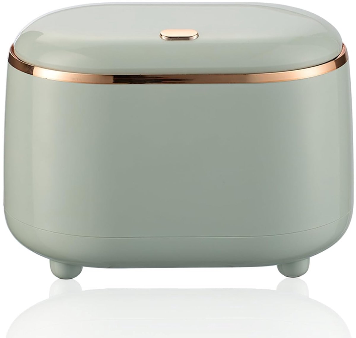 plastic tafelafvalemmer, draagbare mini-afvalemmer voor slaapkamer, eetkamer, badkamer, kantoor, enz. (groen)