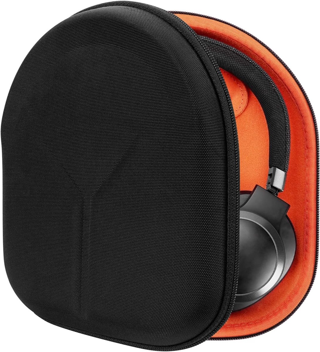 Shield koptelefoonhoes compatibel met JBL TUNE 770NC/760NC/750NC/720BT, Live 770NC – Vervangende harde schaal reisetui met kabelopslag (Zwart)