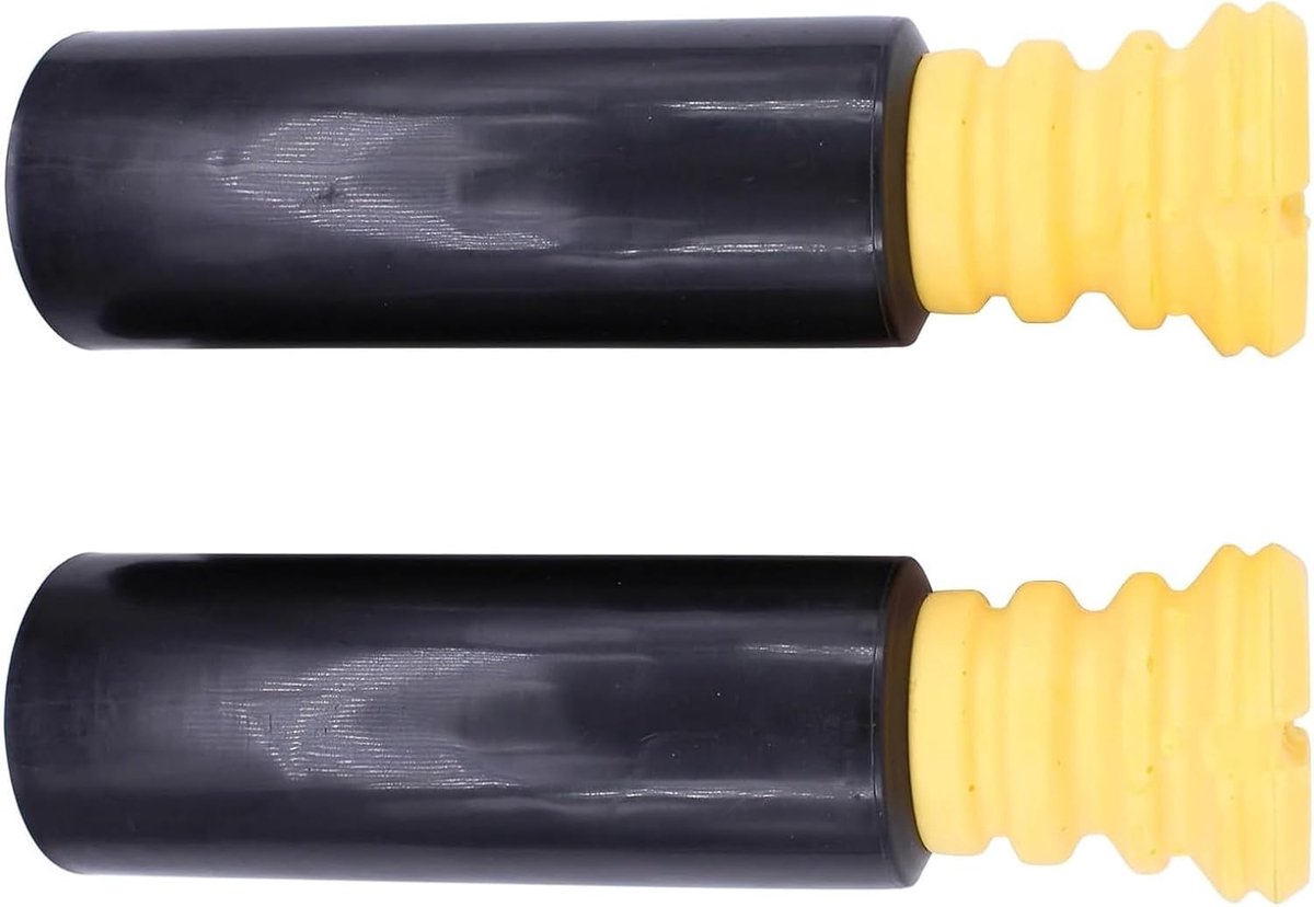 Stofbeschermingsset, stofkap rubberen buffer aanslagrubber, schokdemper, vering stofbescherming, rubberen buffer dop, rubberen buffer vering kap voor 1-serie E81 1-serie E88 Cabrio 1-serie E82 Coupe