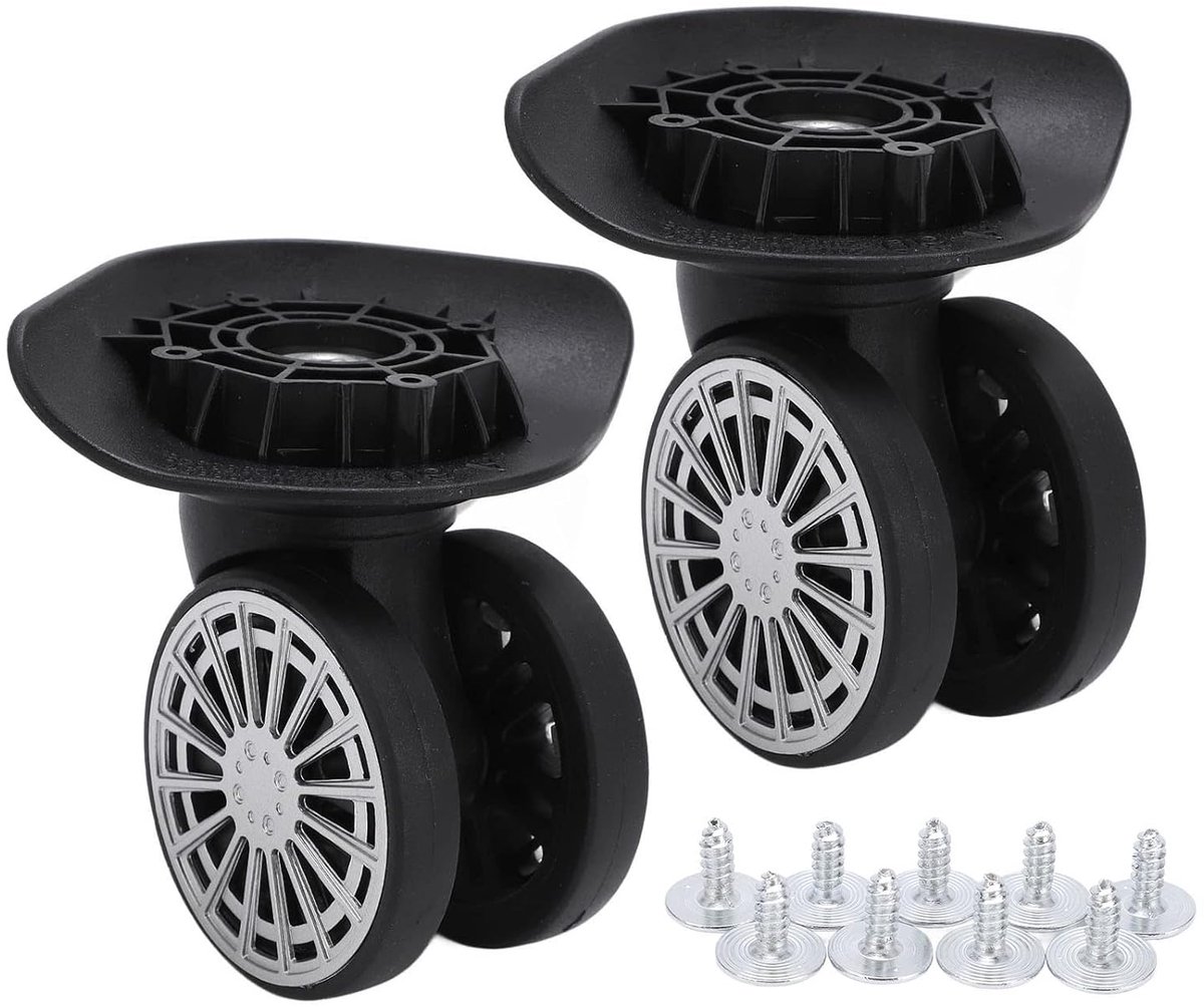 Koffer Vervangende Wielen - 360° Zwenkwiel Vervanging - Zwenkwielen Vervangende Wielen - Universele Zwenkwielen voor Zwenkwielen, Koffers, Bagage & Trolley Reparatieset