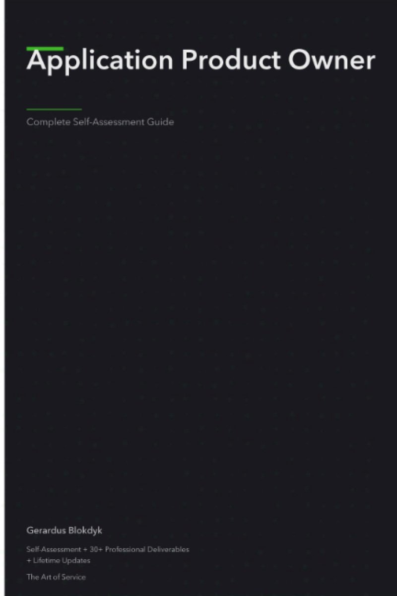 Product Owner Second Edition
