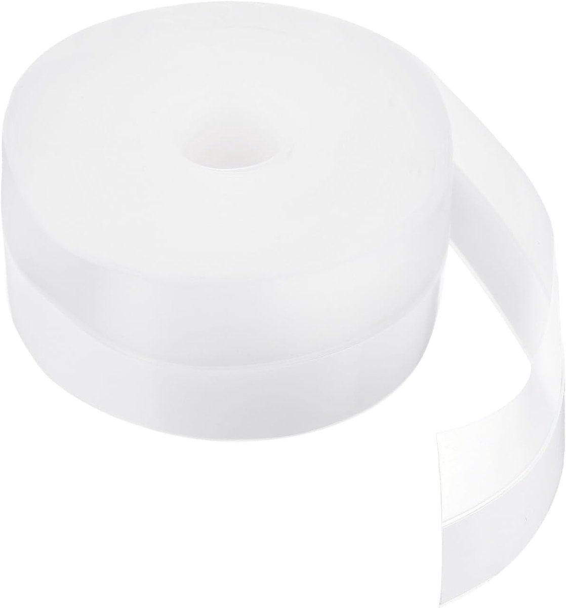 8 m siliconen afdichtingsstrip, deurraam bodem afdichtstrip plakband weerstrippen voor huis douche raam en deur spleet, transparant (breed 35 mm)