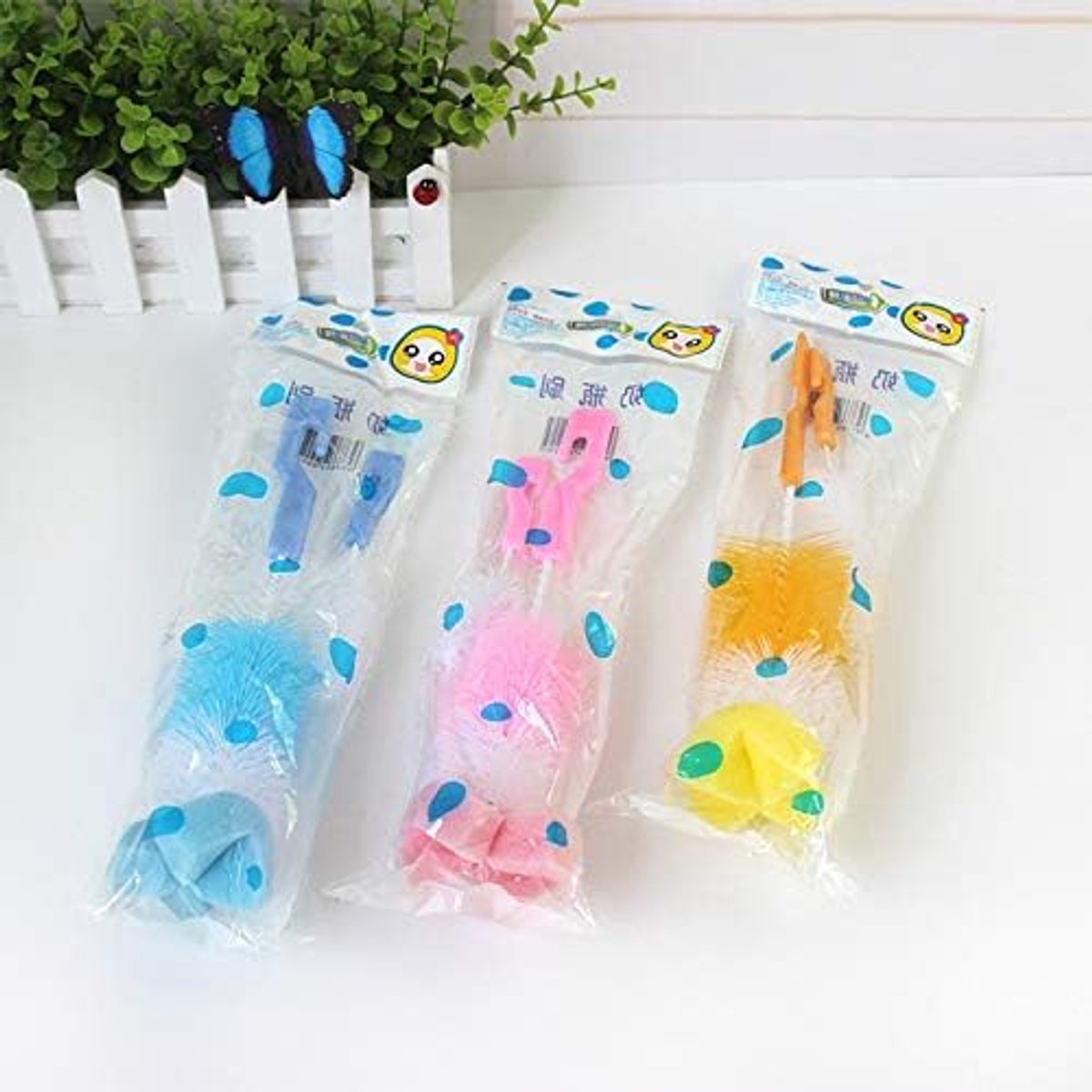 1st De baby fles borstel wassen fles tepel borstel tool spons schoonmaak kit baby producten