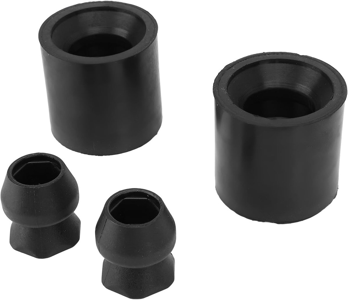 2-set Trailerdeurhouderkit, Vervormingsbestendige Beschermende Rubberen Deurhouderbumper, Deurhouderrubber Past voor de Meeste Campertrailers
