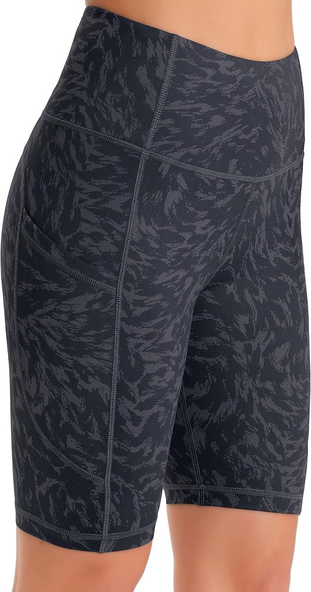 Yoga Leggings met Zakken Fitness Leggings Gym Leggings Hoge Taille voor Vrouwen Zwart Beste Workout Broek voor Vrouwen