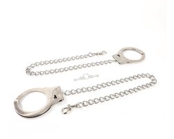 Smart Moves - Politie Handboeien met Lange Ketting - Zilver
