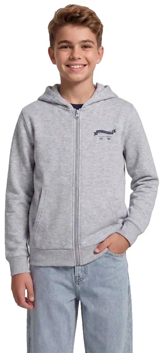 JACK&JONES - JREBFELIX ZIP SWEAT CARDIGAN JNR - Jongens - Vesten