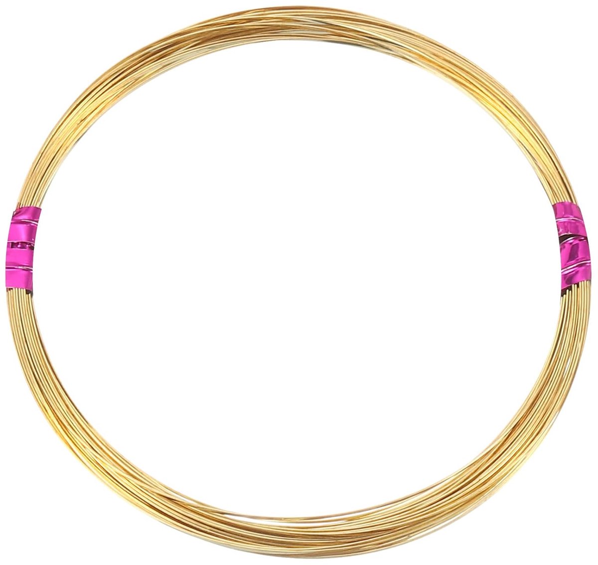 Draad, 32 gauge/0,2 mm, breedte 0,6 mm, buigzame messingdraad voor het maken van sieraden, doe-het-zelf, oorbelwikkeling, decoratief handwerk, messing