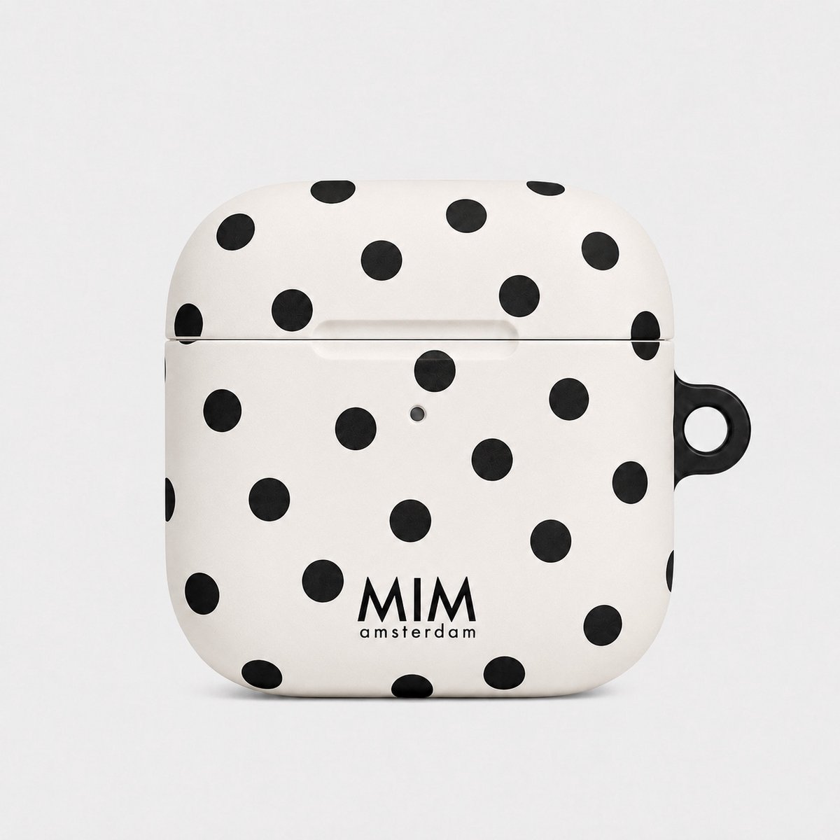 MIM Amsterdam - French Girls- Geschikt voor AirPods 4 - AirPod hoesje - Stippen print - AirPod hoesje met print - Shockproof- Cover voor AirPods - Trendy AirPod case