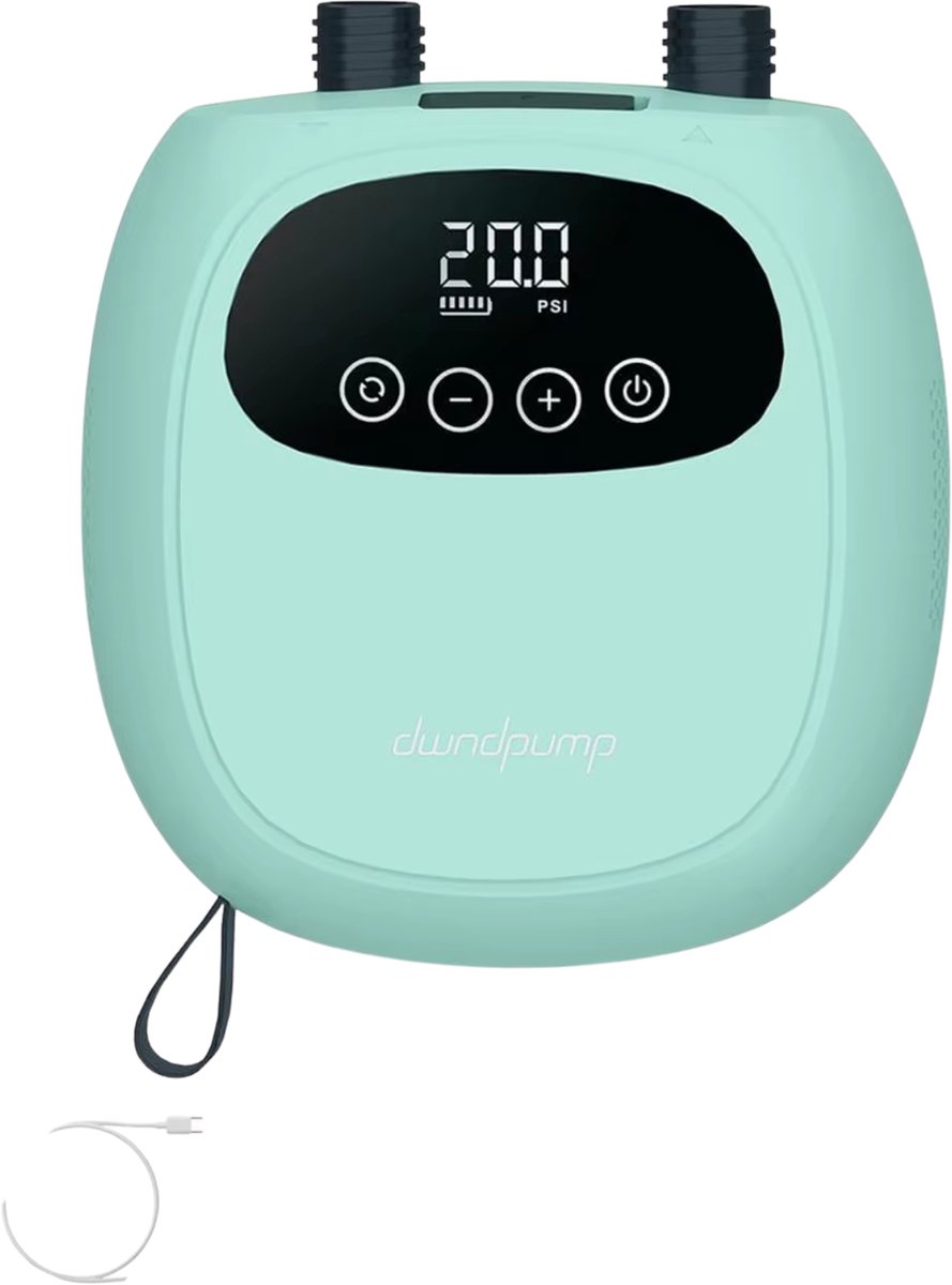 Elektrische SUP Pomp – Draagbaar Inflatie Systeem DNDPUMP DP3 - 20 PSI Oplaadbare Luchtpomp met 38.48Wh Batterij