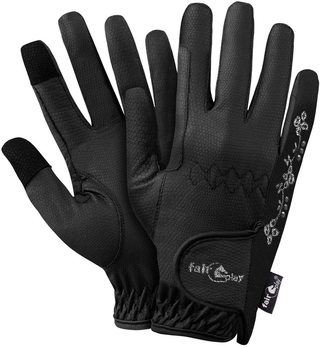 Fair Play Handschoenen Asti Fleur-Black-L