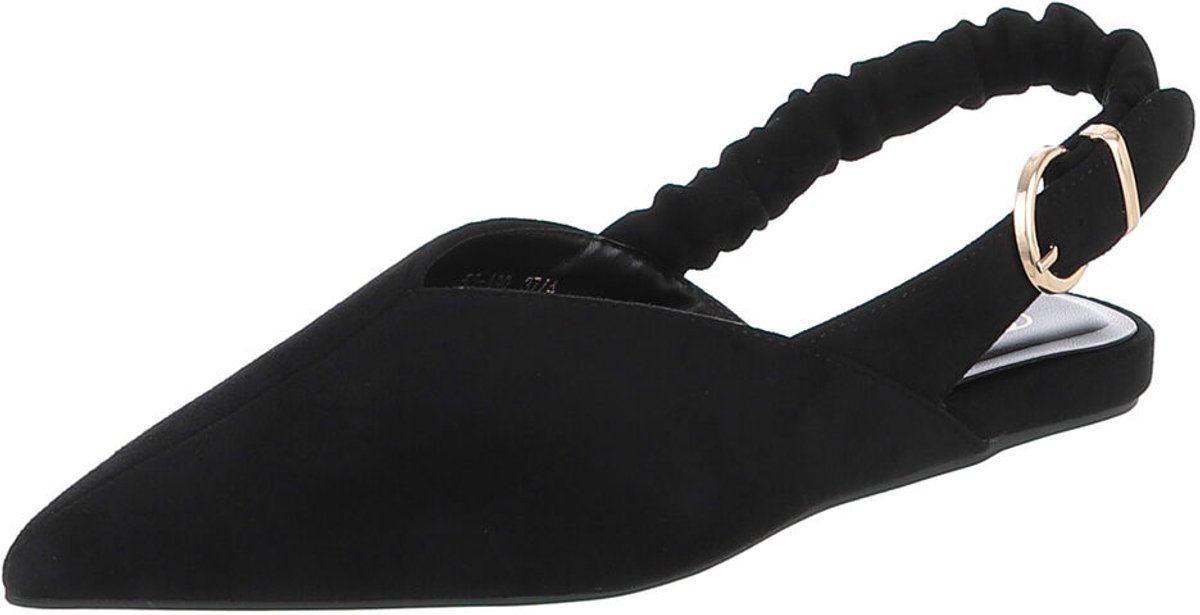 Slingbacks - Spitse neus en gesp - Dames Mt:38