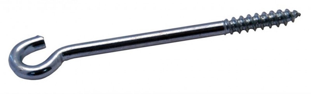 GebuVolco 024 rolhaak 4.40x90 mm ijzer gegalvaniseerd 024.00090.1020