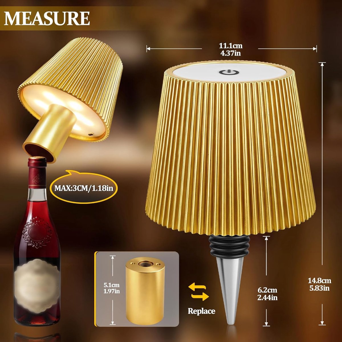SnelShoppen - LED Lampen - Energiezuinige Verlichting - Dimbaar - Warm Wit en Koud Wit - E27 Fitting - Ideaal voor Thuis, Tuin, Feesten en Camping - S