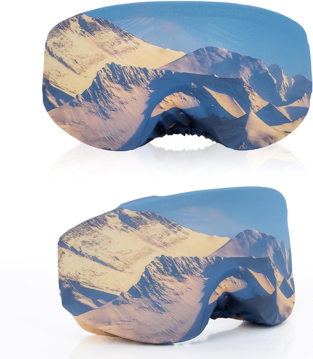 SnelShoppen - Ski Goggles Lens Protector - Bescherming voor Ski- en Snowboardgoggles - Voorkom Krassen, Fog en Stof - Sturdy en Duurzaam - Voor Mannen