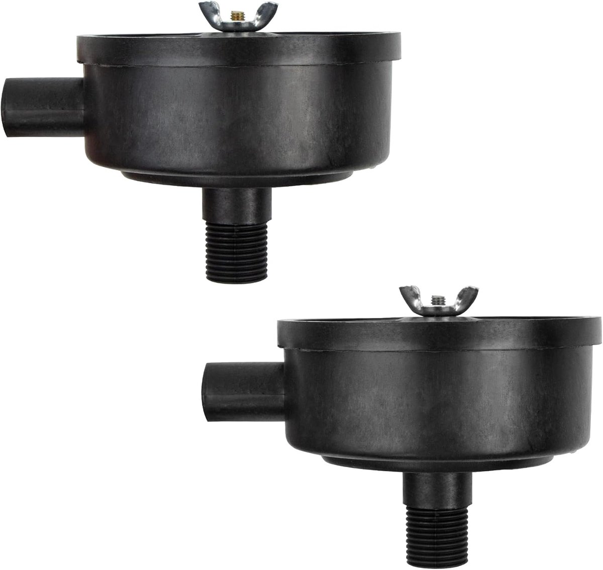 SnelShoppen - Air Compressor Silencer 2pcs 20mm 1/2PT Male Thread Filter - Geluidsdempende Luchtfilter voor Piston Compressor, Vervangingsonderdelen v