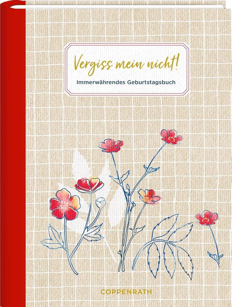 SnelShoppen - Immerwährender Geburtstagskalender - Altijd Verjaardagsboek - Herinneringen Voor Feestdagen, Mooi Design, Perfect Voor Familie & Vriende