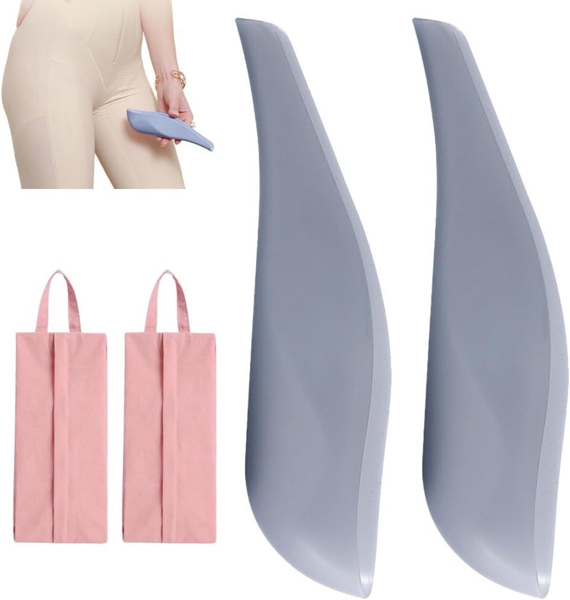 Draagbare urinella voor vrouwen, herbruikbare urinoir met opbergtas voor reizen, wandelen en kamperen, ideaal voor outdoor activiteiten en onderweg