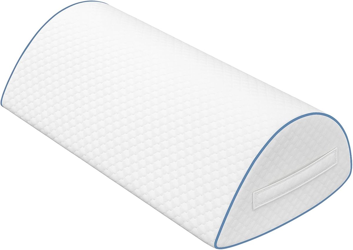 SnelShoppen - Ergonomisch Kniekussen voor Zijslapers - Geheugenfoam Ondersteuning voor Knieën, Benen en Rug - Wasbare Hoes, Draaglus - Ideaal voor Ont