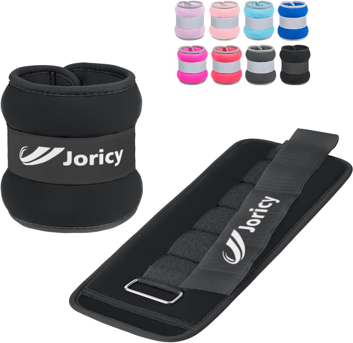 SnelShoppen - Ankle Weights 6 kg - Gewicht voor de Enkels - Paar - Ideaal voor Fitness, Gewichtsverlies, Training, Jogging en Hiking - Verstelbare Gew