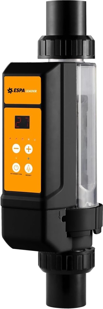 SnelShoppen - Salt Chlorinator 20 g/h voor Zwembaden tot 85 m³ - Automatische Chloorvrije Waterbehandeling - Crystal Clear Water - Ideaal voor Tuin en