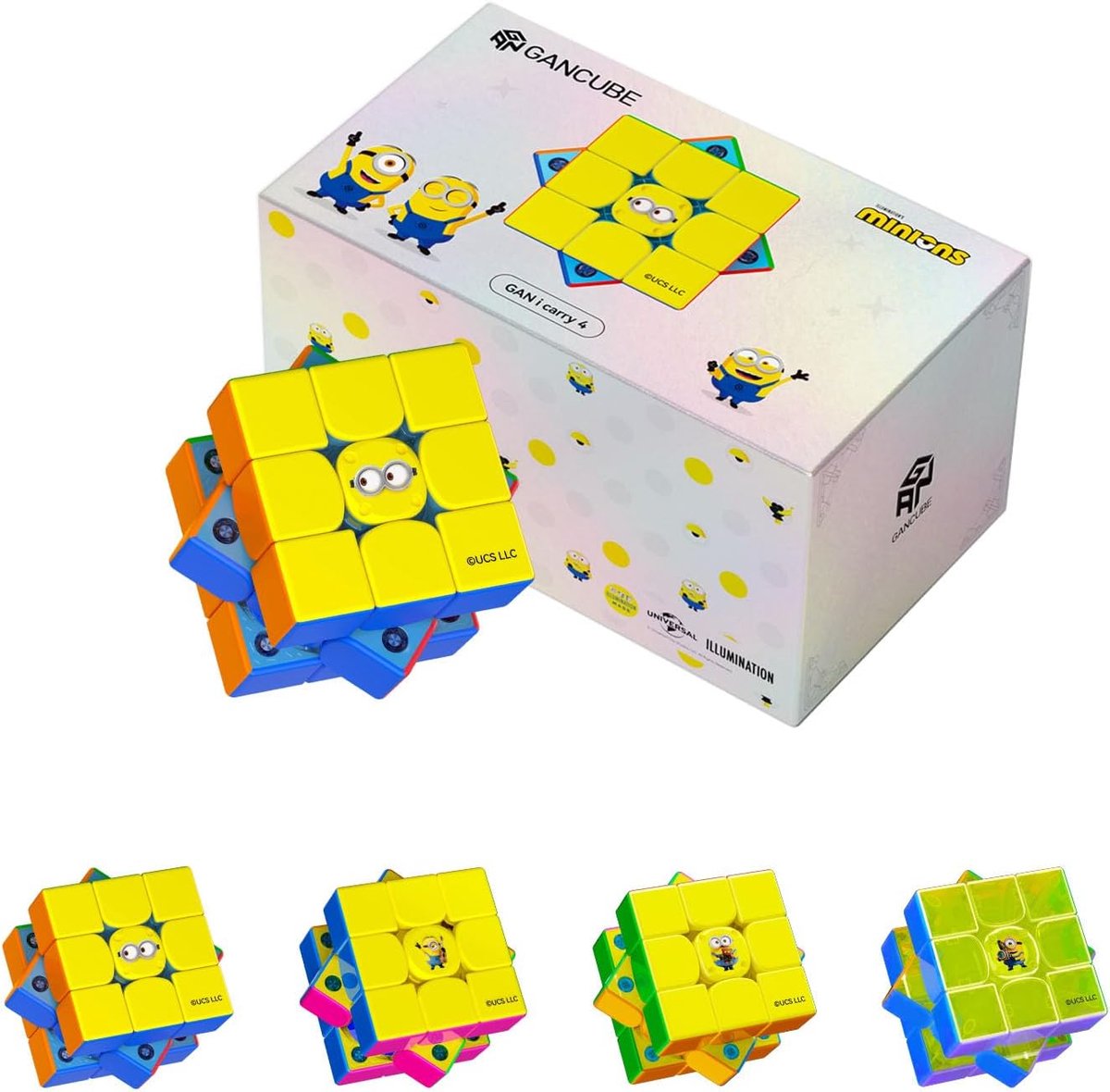 SnelShoppen - Bluetooth Speedcube Smart 3 x 3 - Magnetisch Verbonden Elektronische Speedcube voor Kinderen en Volwassenen met Timer, Beweging Detectie