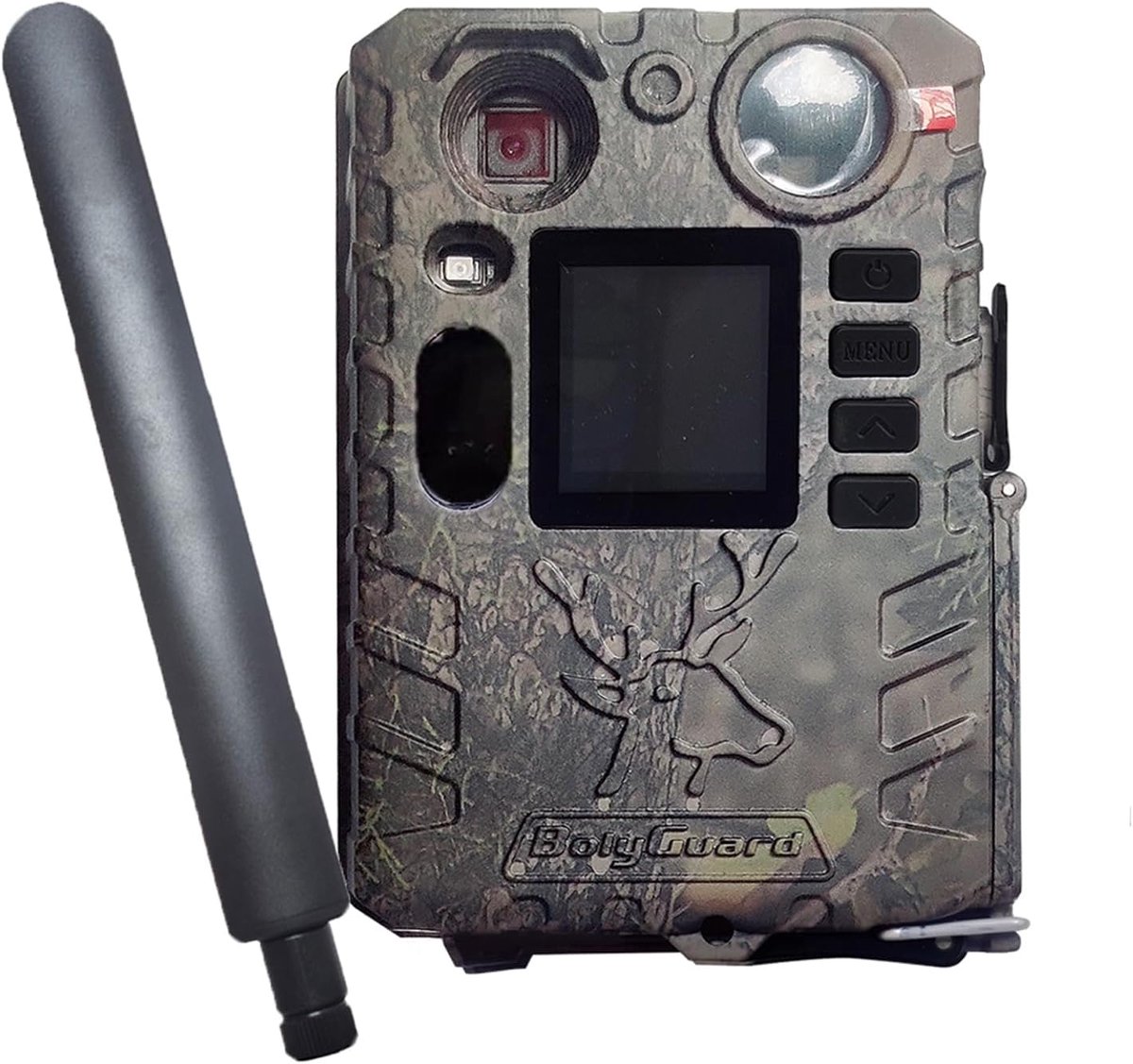 SnelShoppen - Draadloze Wildlife Camera 18MP 720P Jacht Trail Game Cam met Nachtzicht Beweging Geactiveerd 100ft/30M IP66 Waterdicht voor Boerderij en