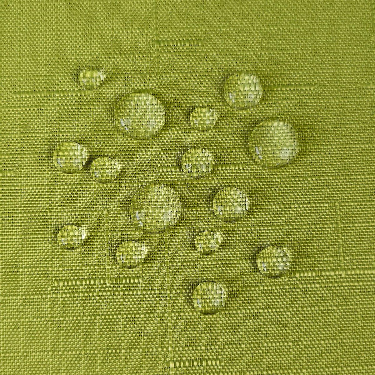 SnelShoppen - Table Runner Vienna Groen 40x140 cm - Stain Resistant Tafelloper voor Feesten, Keuken en Tuin - Modern Linnen Textuur