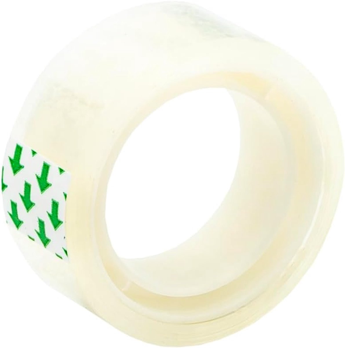 SnelShoppen - Klevende Folie Rollen 12-pack, 15 mm x 10 m, Kristalhelder Polypropyleen, Ideaal voor Verpakken en Plakken