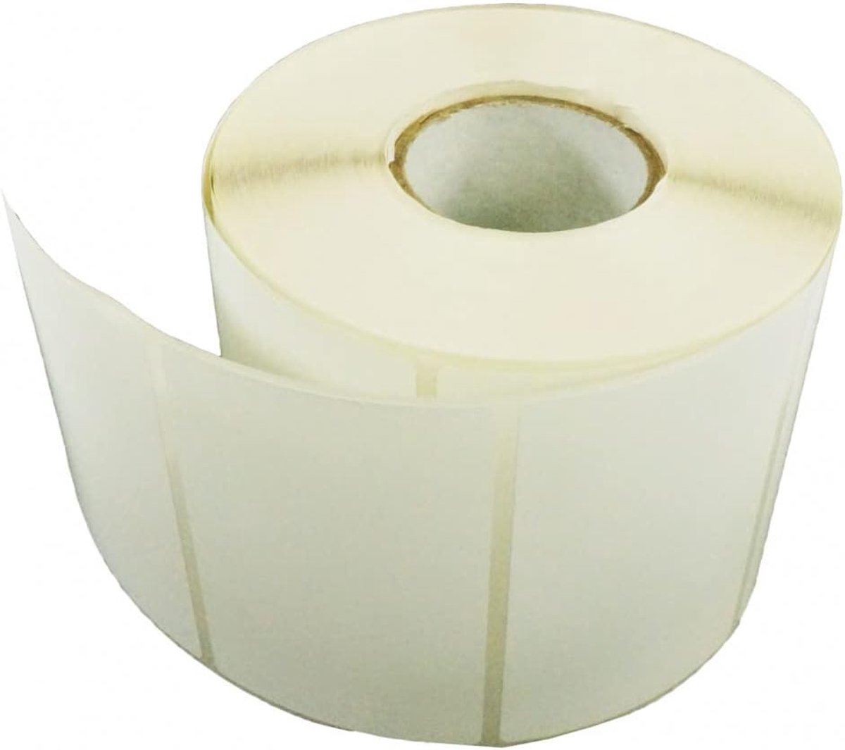 SnelShoppen - Thermische Labels 80x50mm Zelfklevend 1000 Stuks Rol Voor Thermische Printers, Permanent, Universeel Geperforeerd, Barcodes Stickers