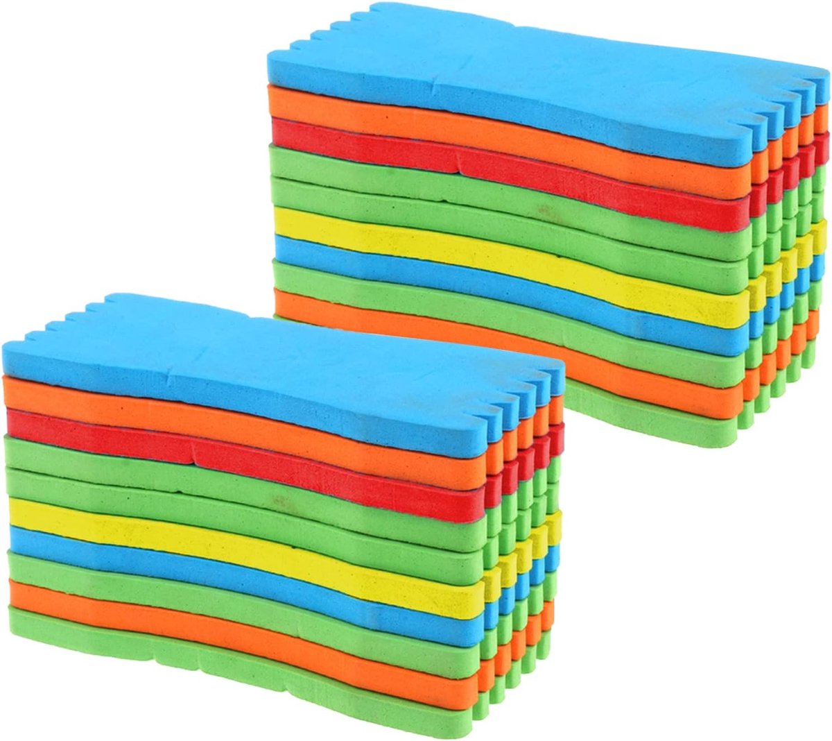 SnelShoppen - 20 Stuks Foam Visserslijn Platen - Hoogwaardige Schuim Visserslijn Rollen - Perfect voor Ondersteunen en Opslaan van Visserslijnen - 14x