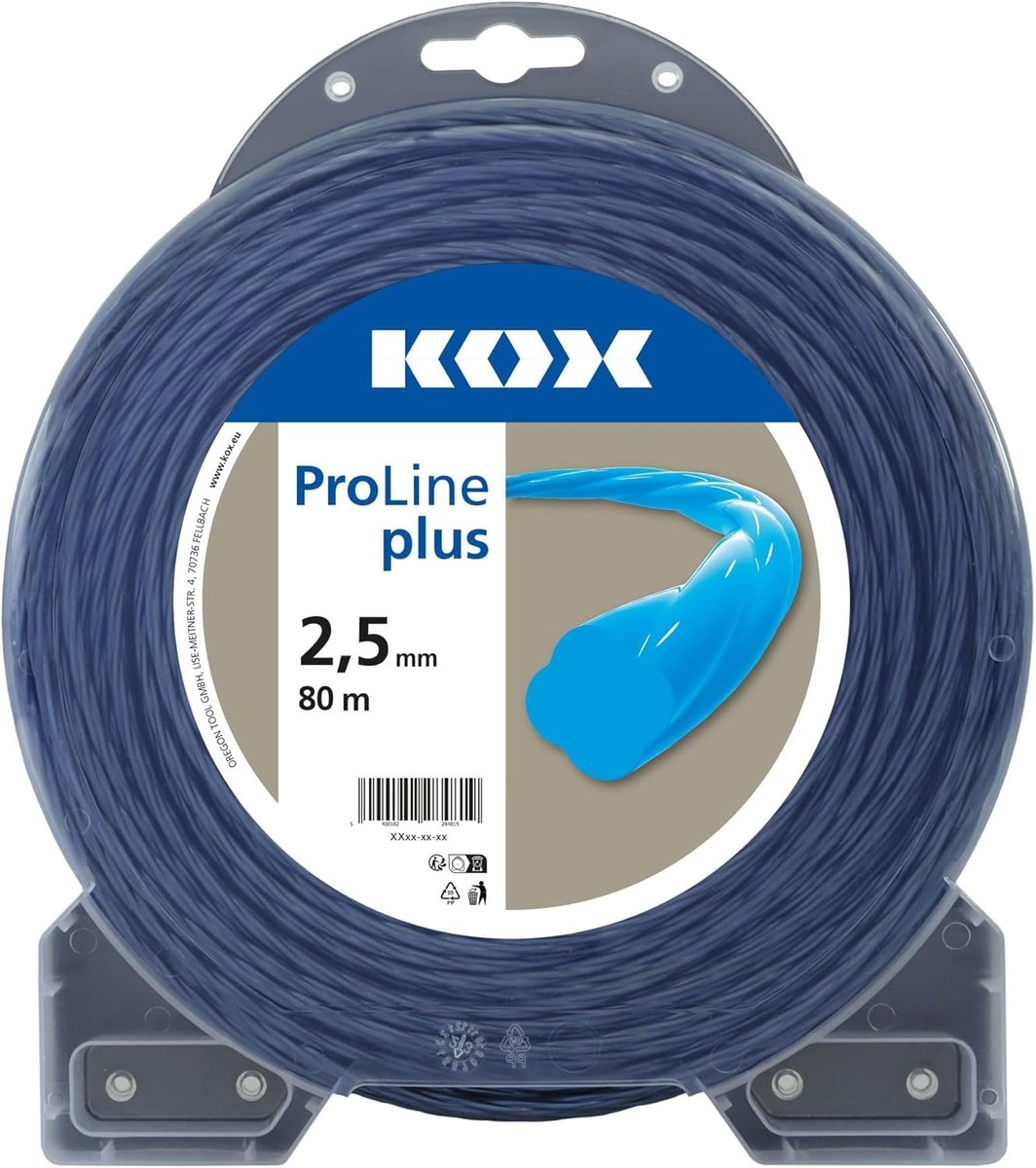 SnelShoppen - Snijdraad ProLine Plus Twist 3.5 mm 41 m - Krachtige Snijdraad voor Tuin en Klussen - Verminderde Vibratie en Efficiënte Snijdprestaties