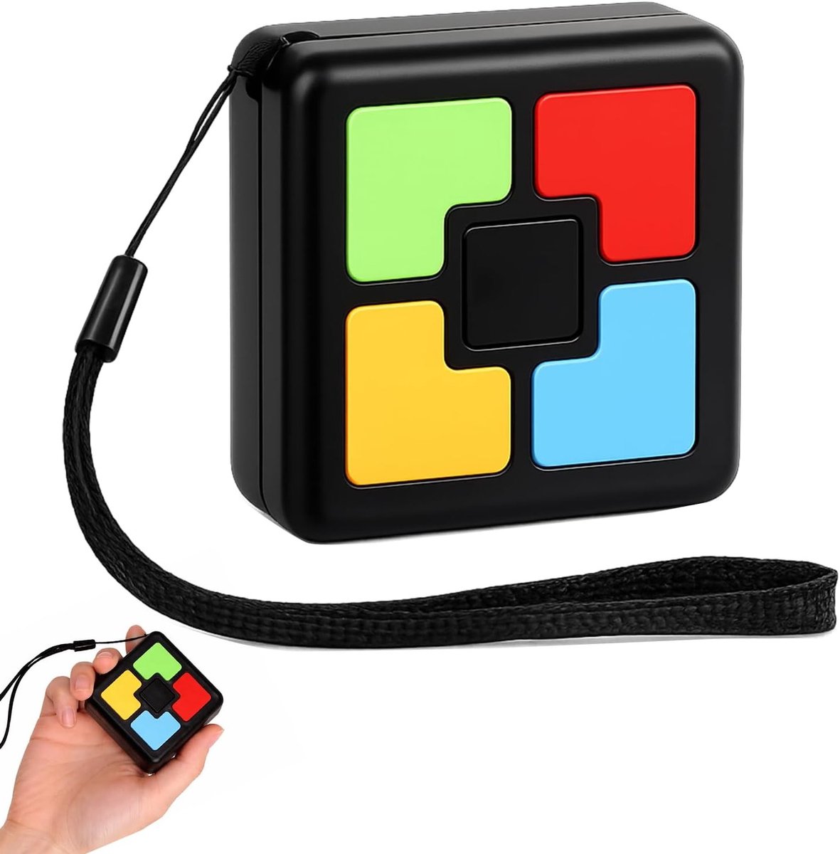 Interactief Geheugenspel met Licht en Geluid, Perfect voor Concentratie en Breintraining, Leuke Puzzel voor Kinderen en Volwassenen