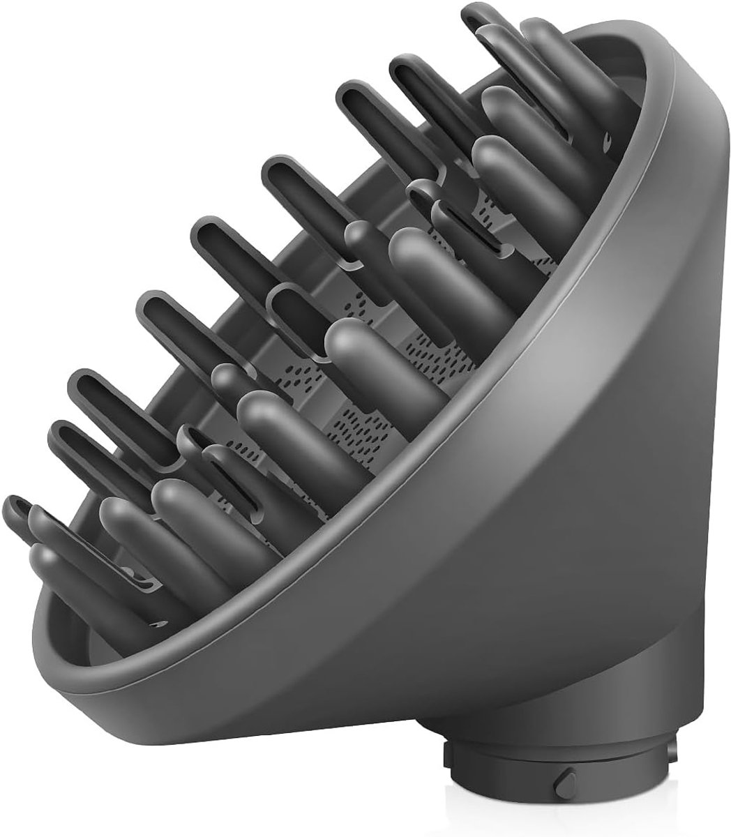 SnelShoppen - Curly Diffuser Attachment voor Haardroger, Compatibel met Multi-Styler, Ideaal voor Krullend en Golvend Haar, Efficiënt en Beschermend,