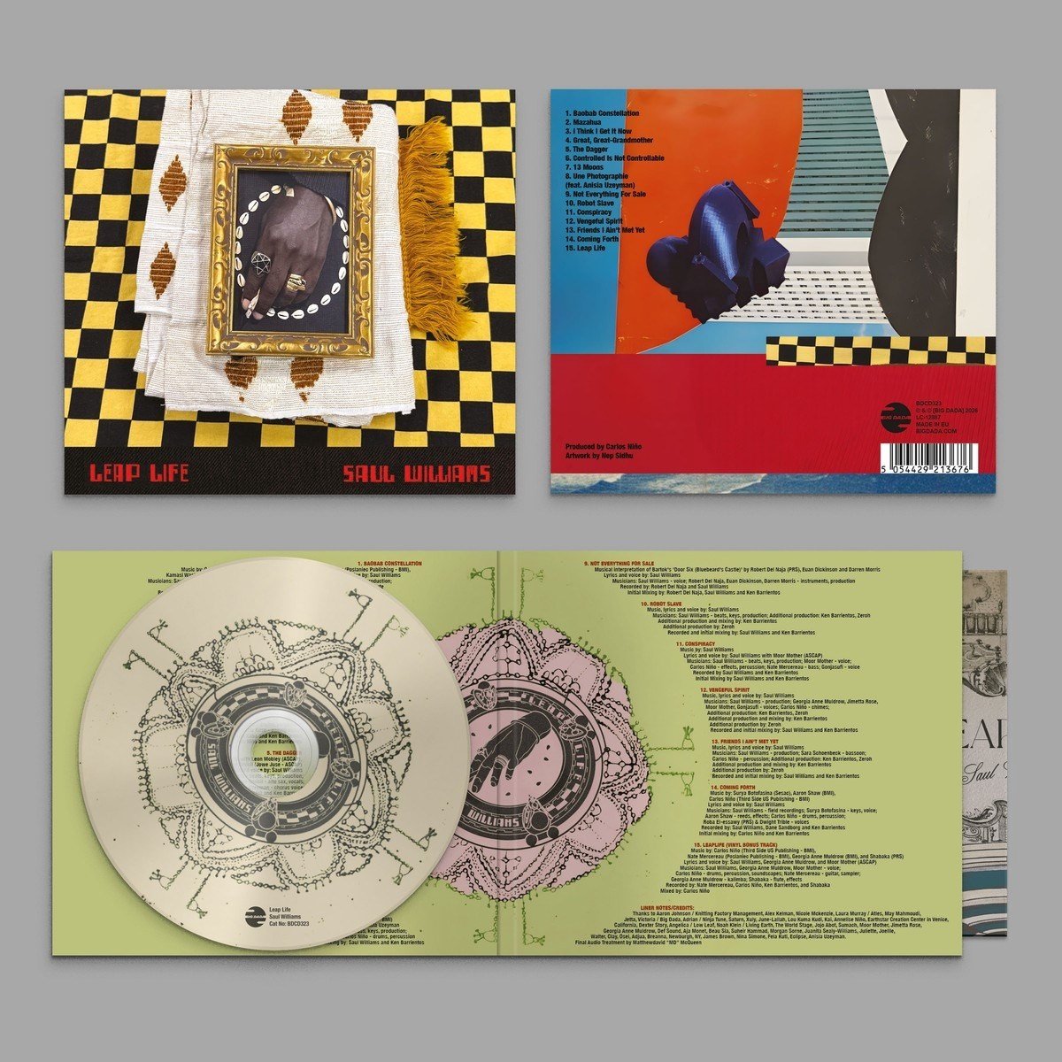 Saul Williams - Leap Life (CD)