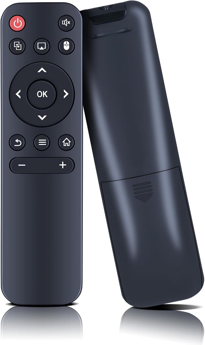 SnelShoppen - Vervangende Afstandsbediening voor Mini Projector - Compatibel met Gaimoo GM200, LQWELL, Magcubic 300b, Xgody HY300Pro/Gimbal - Ideaal v