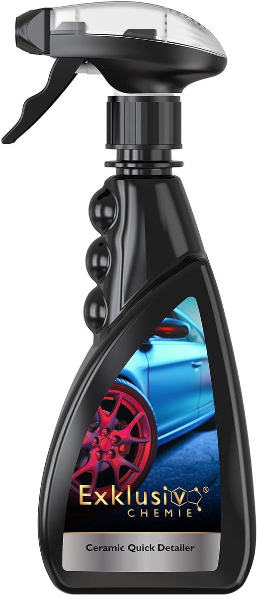 SnelShoppen - Ceramic Quick Detailer Dry Cleaner 500ml | Auto Verzorging met Ceramic Technologie | Extreme Glans en Gladheid voor Autolak | Ook voor F