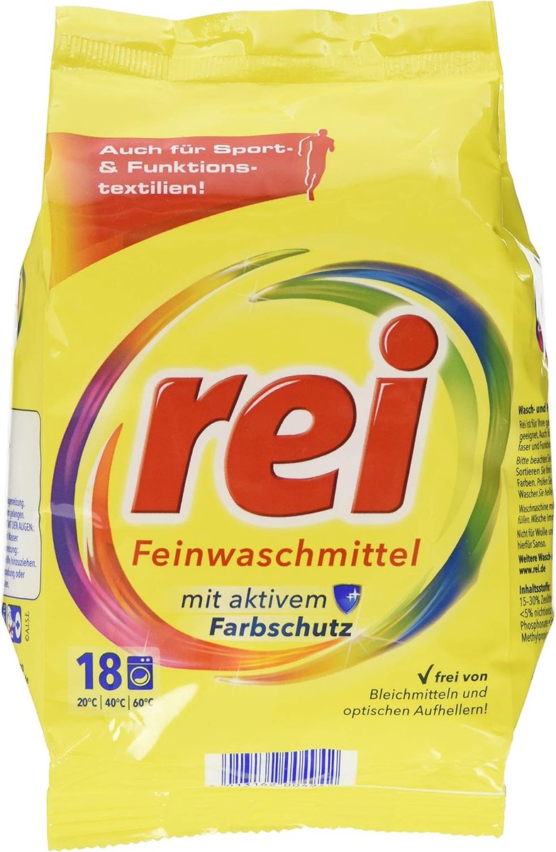SnelShoppen - Compacte Waspoeder 900g voor 18 Wasbeurten - Langdurige Geur, Geschikt voor Delicaat Wasgoed, Vermindert Pluis en Fiberbescherming