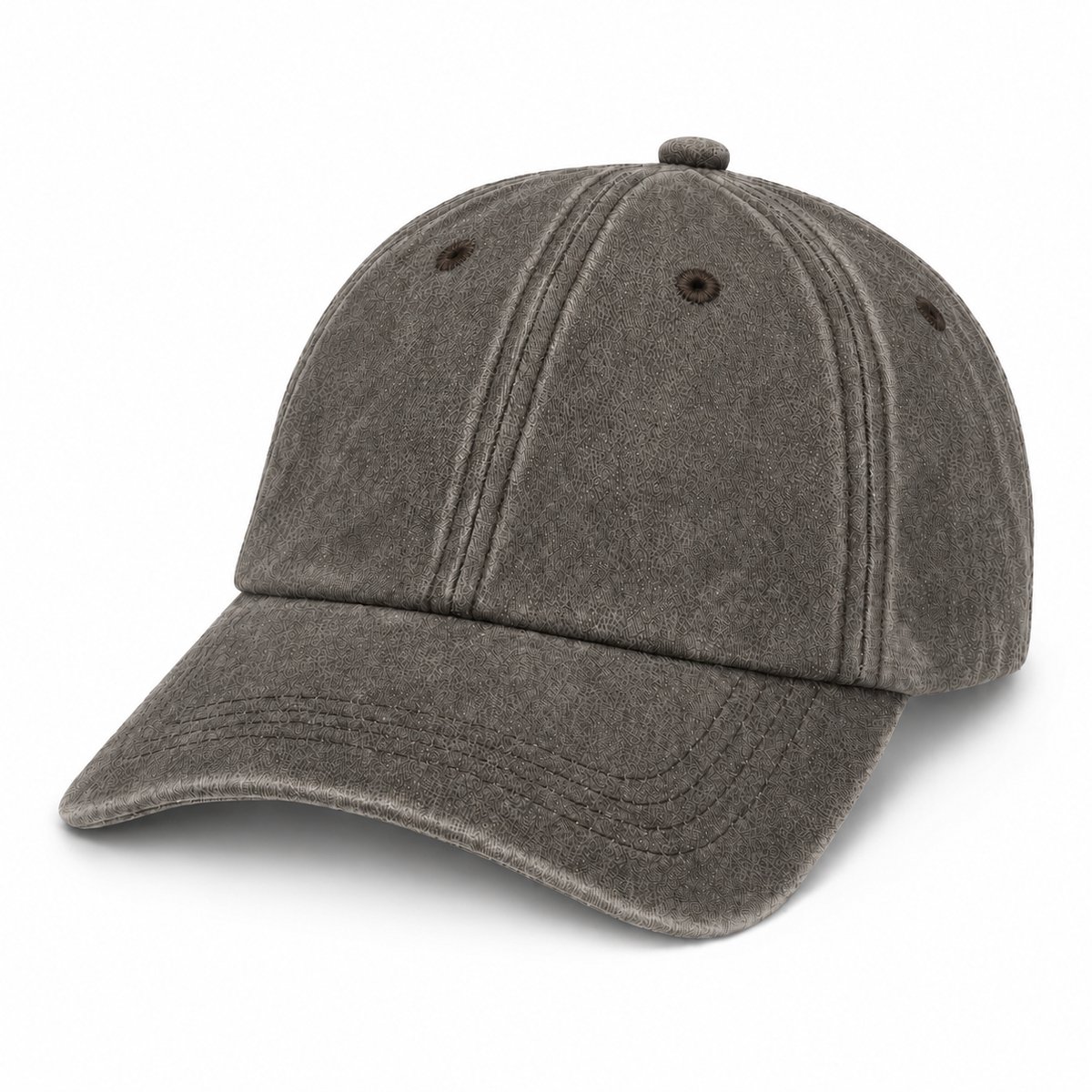 Pet | Donkerbruin | Kind | 2 - 6 jaar | Verwassen look | Verstelbaar | 52-54CM | Zomer