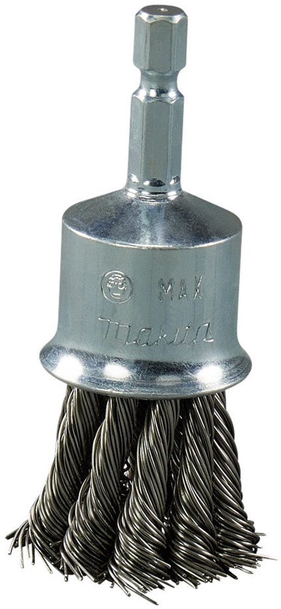 Makita Penseelborstel Zeskant 1/4x24mm RVS - D-76750