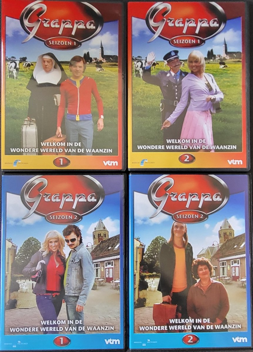 Grappa - Seizoen 1 + Grappa - Seizoen 1 ( 4 dvd voordeel bundel )