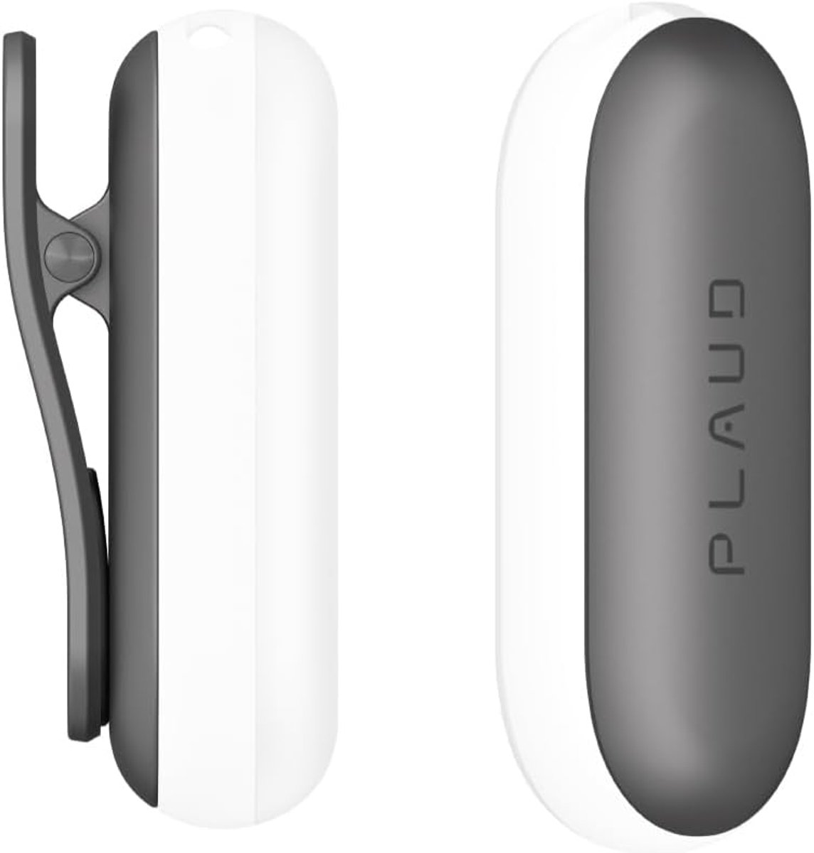 SnelShoppen - NotePin Clip en Pin Set voor AI Voice Recorder, Magnetische Bevestiging, Aluminium en Polycarbonaat, Grijs, Accessoire Vervangingskit